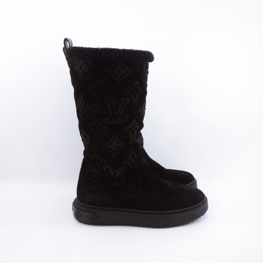 LOUIS VUITTON（ルイ・ヴィトン） モノグラム スエード ムートンブーツ
