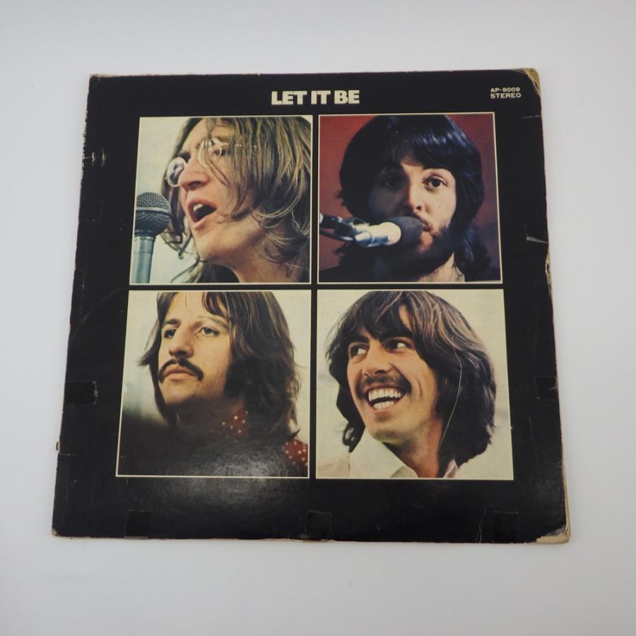 BEATLES/ビートルズ LET IT BE AP-9009 黒盤 国内LP レコード 音楽 241