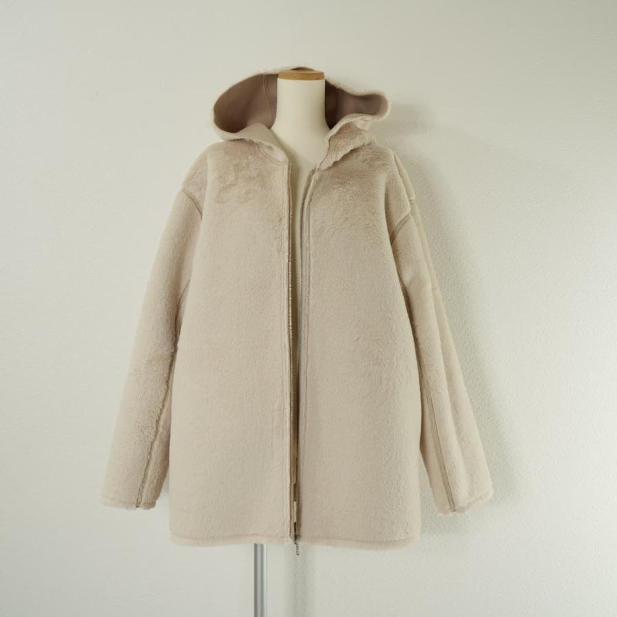 Ameri（アメリ） REVERSIBLE HOODIE BOA JACKET リバーシブル フーディ