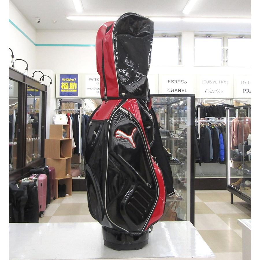PUMA ゴルフバッグ レッド 4分割収納 PUMA ゴルフバッグ レッド 4分割