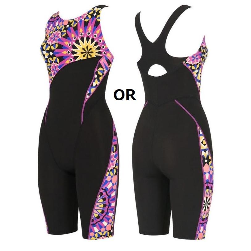 ワコールスイムウェア シェイプアップ オールインワン水着 SFR410