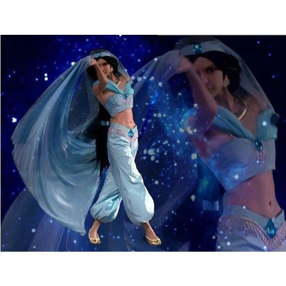 コスプレ衣装 ディズニー ジャスミン コスプレ アラジン : フル