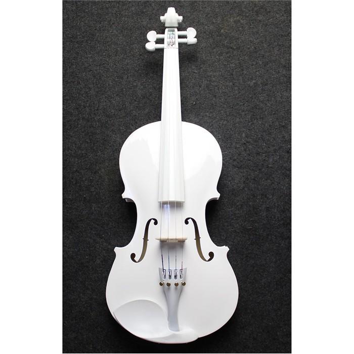 バイオリン ヴァイオリン 4/4 入門 セット 白 入門モデル 誕生日