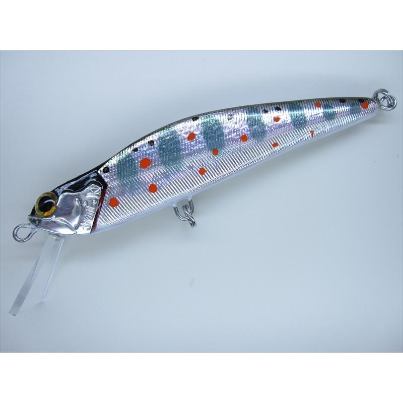 ハンドメイドミノー ホロアルミ アマゴ F75mm 4.5g 1点物