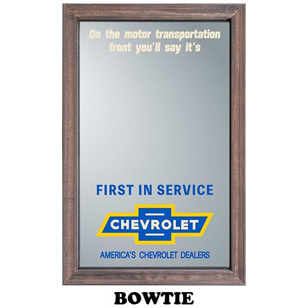 パブミラー アメリカン ウォールミラー ガレージ インテリア 木枠