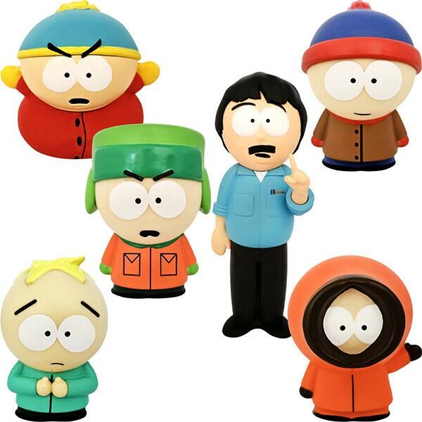 サウスパーク ミニ フィギュア 3インチ キャラクター グッズ スタン