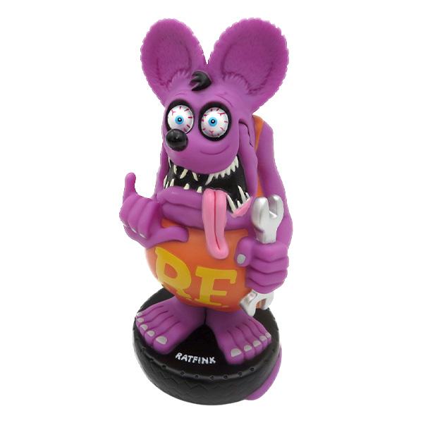 RAT FINK（ラットフィンク） フィギュア ガレージ パープル ボビング