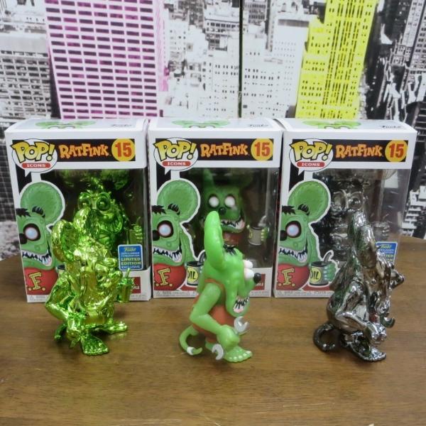 RAT FINK（ラットフィンク） ファンコPOP フィギュア メタリック