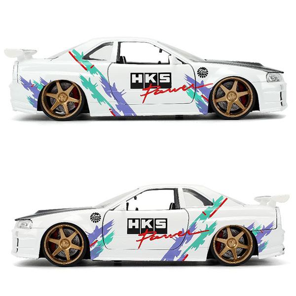 Jada ミニカー 日本車 1/24 日産 スカイライン GTR ダイキャストカー