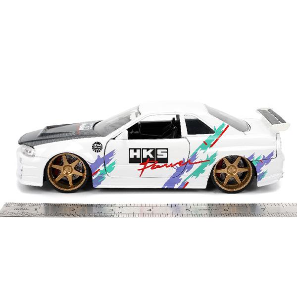 Jada ミニカー 日本車 1/24 日産 スカイライン GTR ダイキャストカー