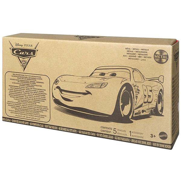 MATTEL（マテル） カーズ 2 おもちゃ 1/55 ミニカー5台付きの