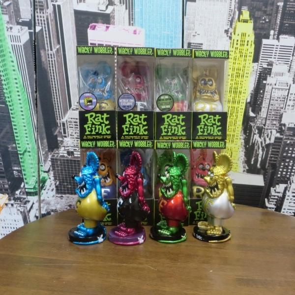 RAT FINK（ラットフィンク） ファンコ メタリック レッド フィギュア