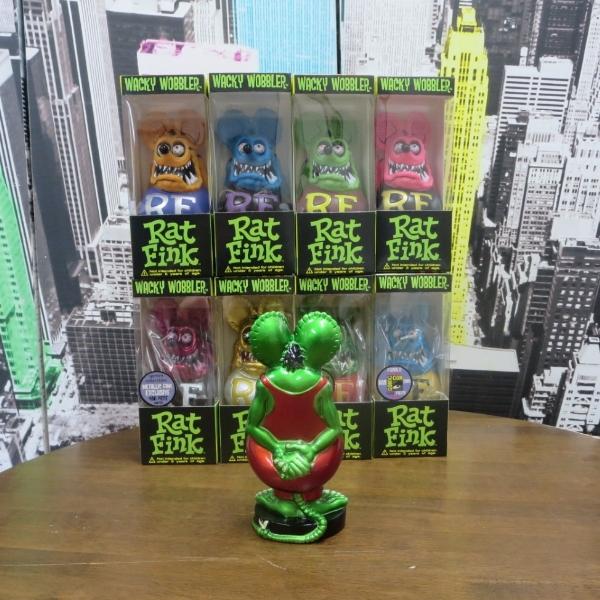 RAT FINK（ラットフィンク） ファンコ メタリック グリーン フィギュア