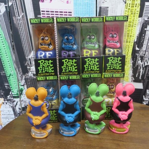 RAT FINK（ラットフィンク） フィギュア ファンコ 4体 セット ボビング