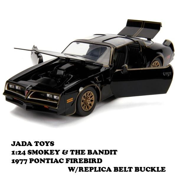 Jada 1:24 SMOKEY & THE BANDIT 1977 PONTIAC FIREBIRD W/REPLICA BELT