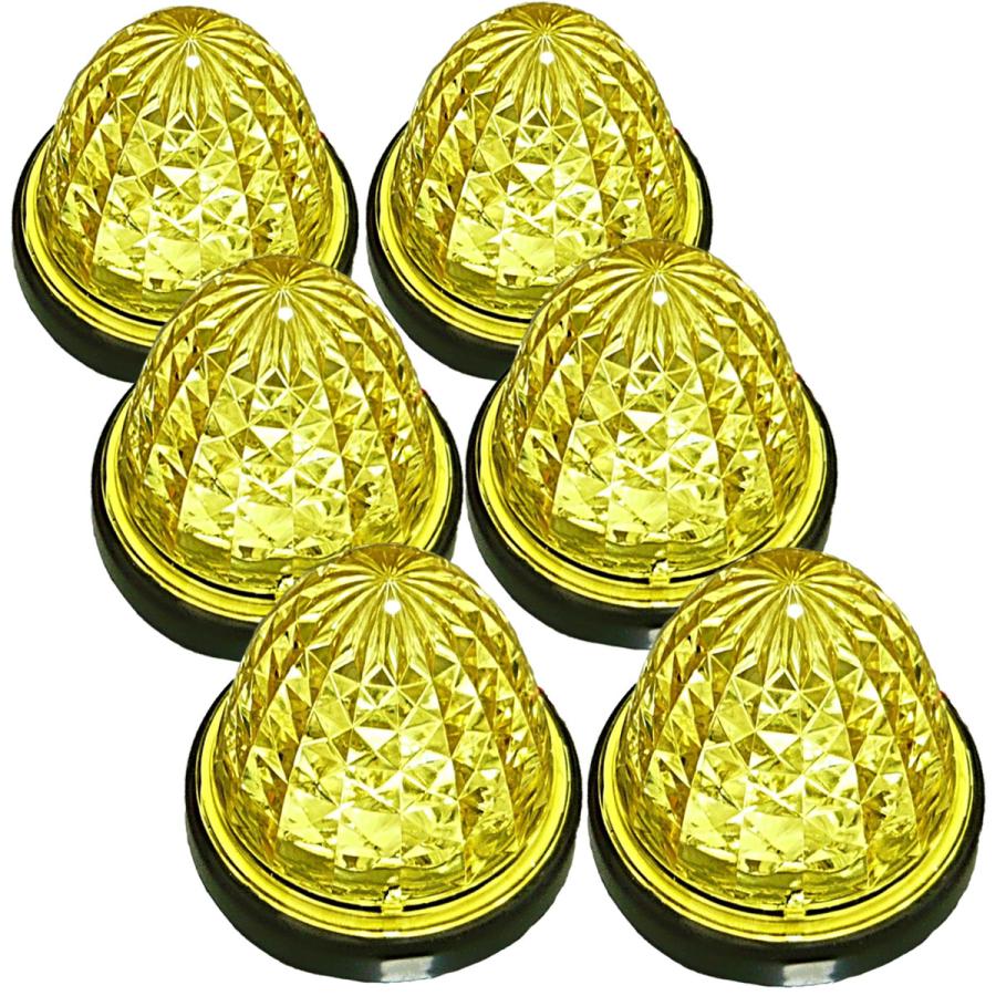 トラック用 マーカーランプ サイド マーカー 16LED 24V用 標識 ランプ