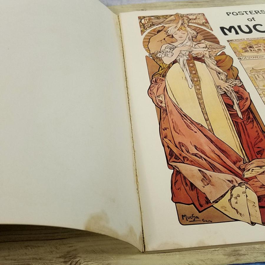 画集[ポスター・オブ・ミュシャ POSTER of MUCHA] 大型本(約38.5×29.5