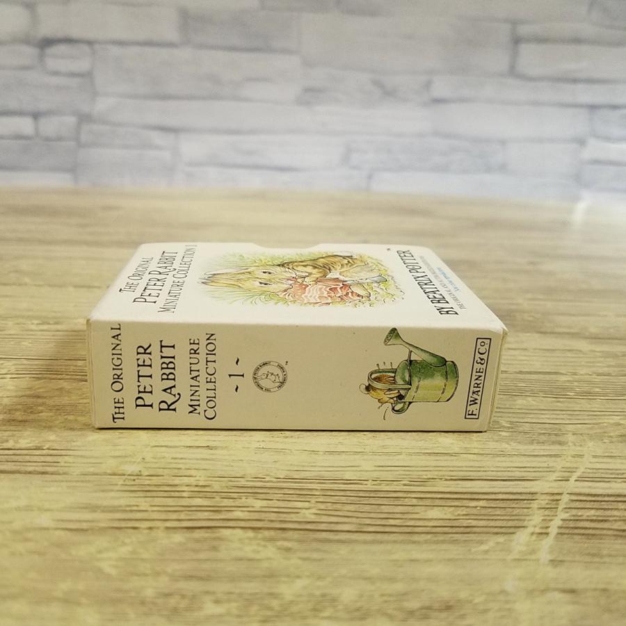 外国語絵本[ピーターラビット ミニチュア絵本箱入り4冊セット THE