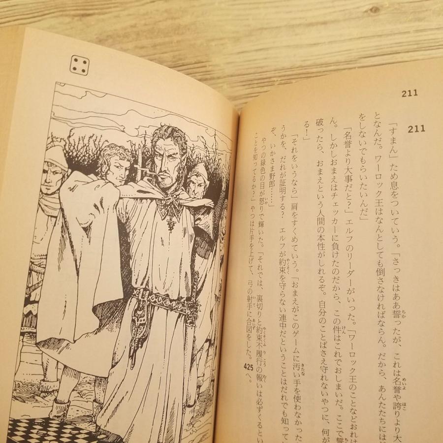 ゲームブック[ブラッド・ソード2 魔術王をたおせ！(シート付)] 4人対戦