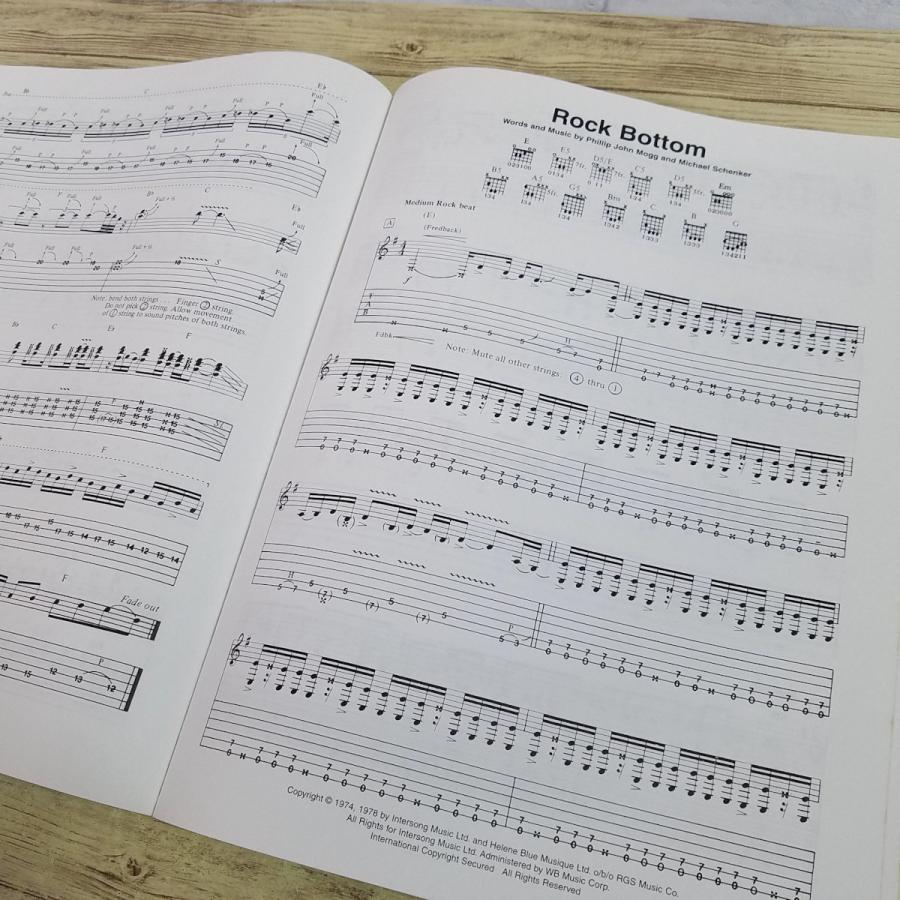 楽譜[ギタースコア マイケル・シェンカー Very Best of Michael