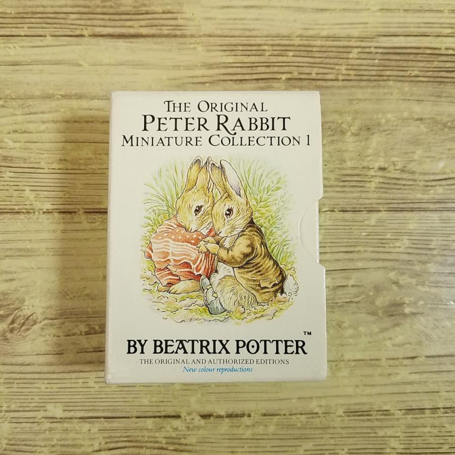 外国語絵本[ピーターラビット ミニチュア絵本箱入り4冊セット THE