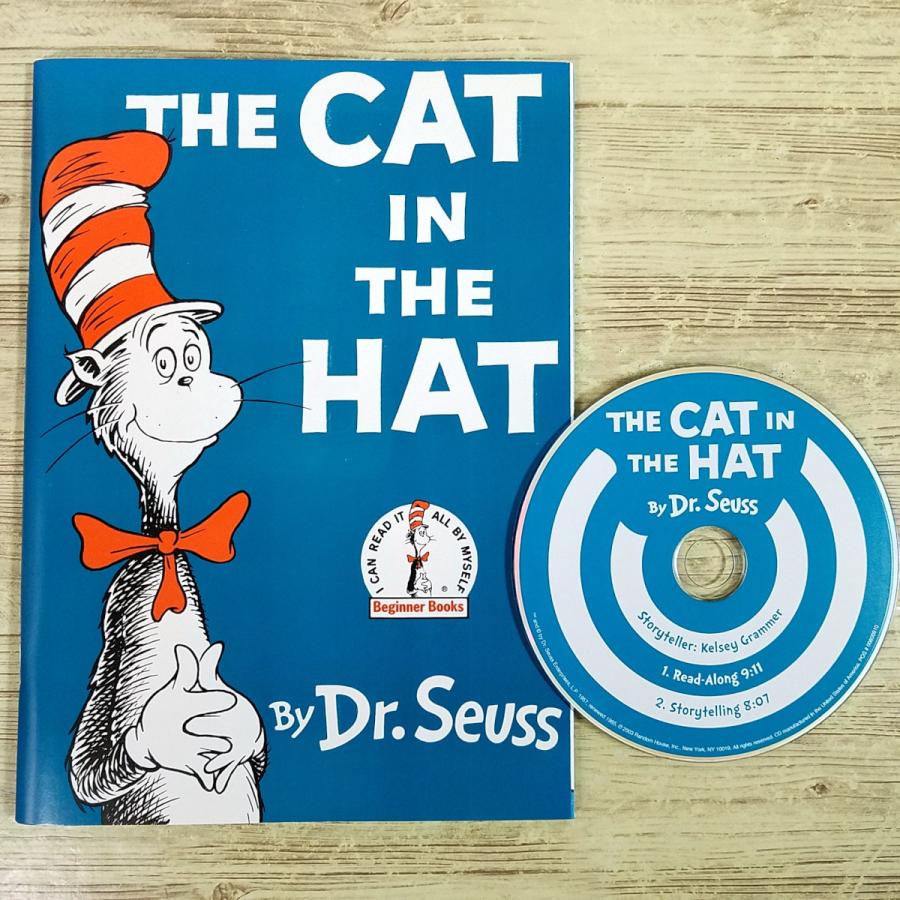 外国語絵本[CD付き ドクター・スース The Cat in the Hat Book & CD