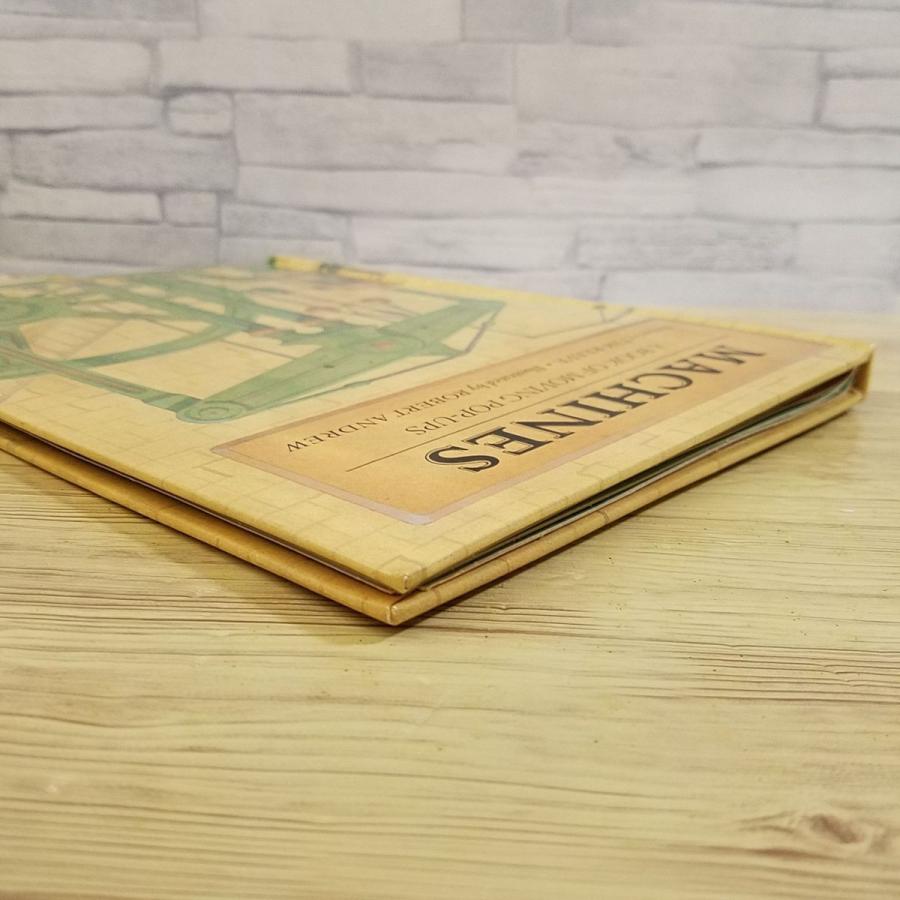 仕掛絵本[機械 動かすポップアップブック MACHINES : A BOOK OF MOVING