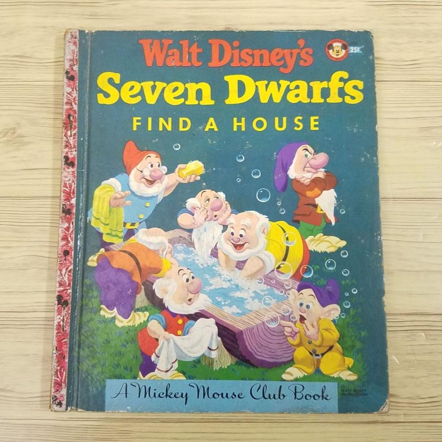 外国語絵本[ディズニー 白雪姫 7人のこびとの家さがし Seven Dwarfs
