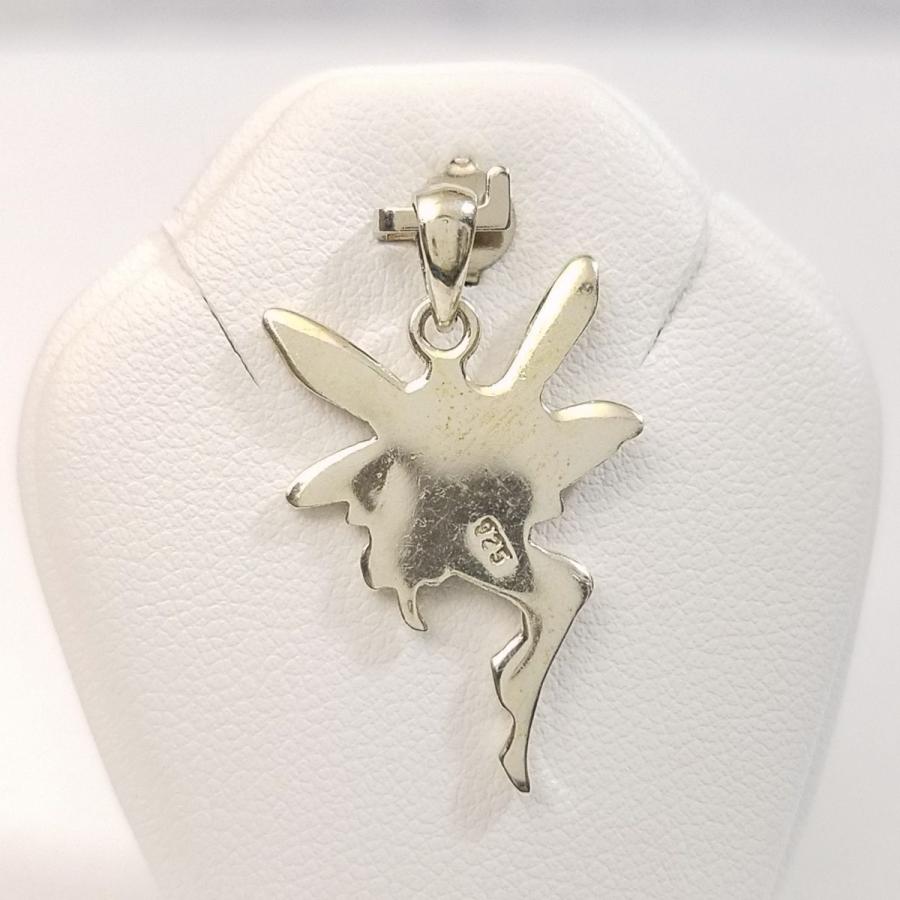 シルバーアクセ[シルバー925 ペンダント・トップ フェアリー 26mm×18mm