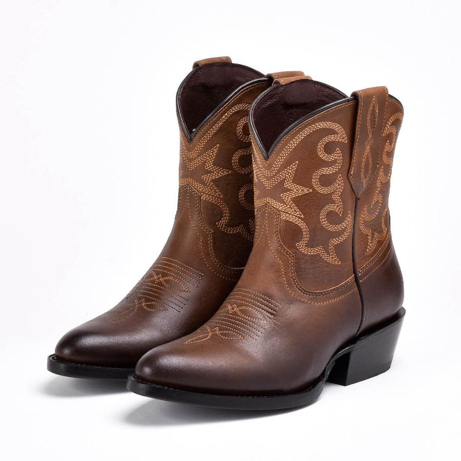 FUNNY公式ストア BOTAS JACA レディース ウエスタンブーツ ショート