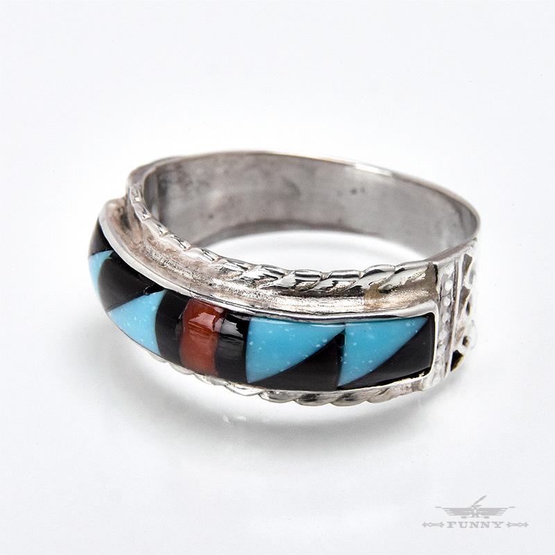 Indian Jewelry FUNNY公式ストア ズニ族 Rebecca Sheyka マルチ