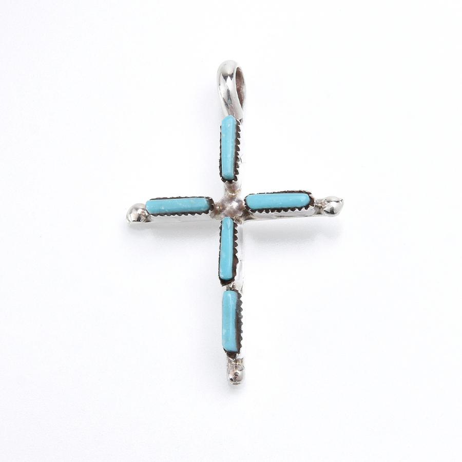 Indian Jewelry FUNNY公式ストア ズニ族 ニードルポイント クロス