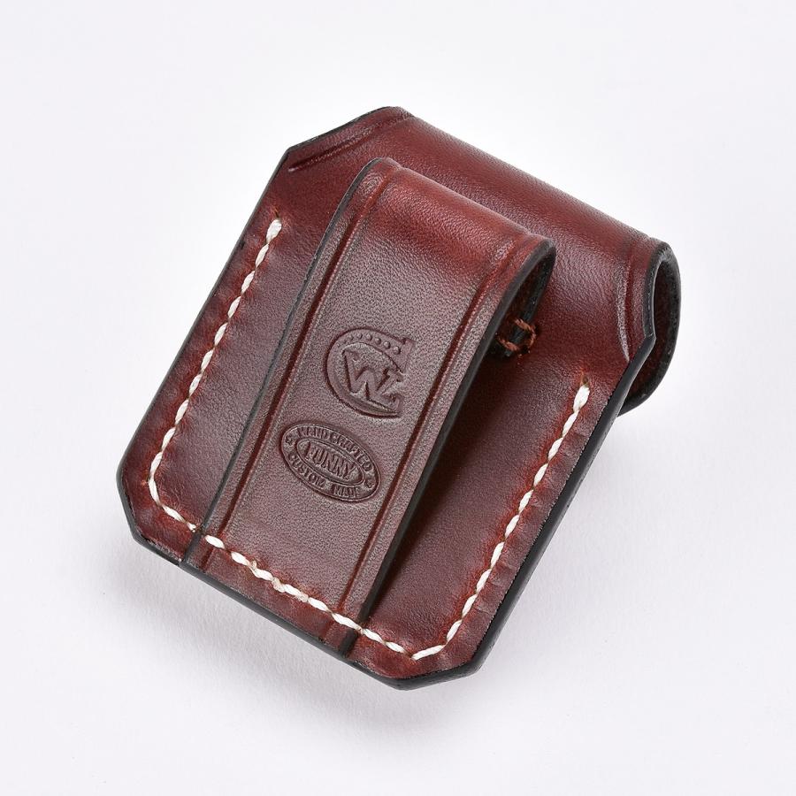 FUNNY公式ストア ウエスタンレザー ジッポケース《ブラウン》 ベルト