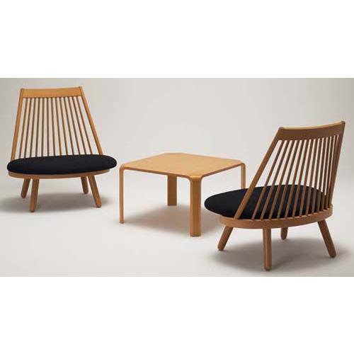 スポークチェア 豊口克平 天童木工 Bランク 布 あぐらがかけるチェア