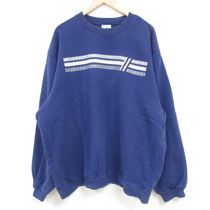 adidas（アディダス） 【50%OFF】XL/古着 長袖 スウェット メンズ 00s