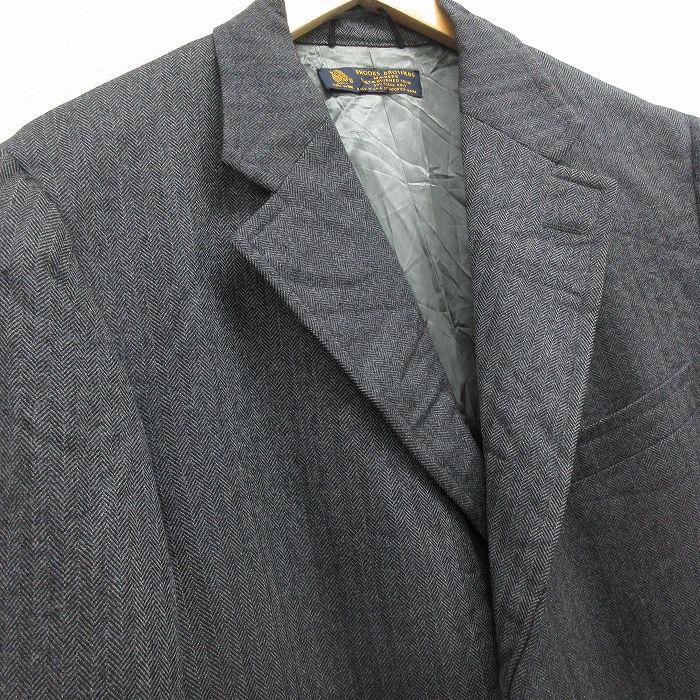 BROOKS BROTHERS（ブルックスブラザーズ） M/古着 長袖 ウール コート