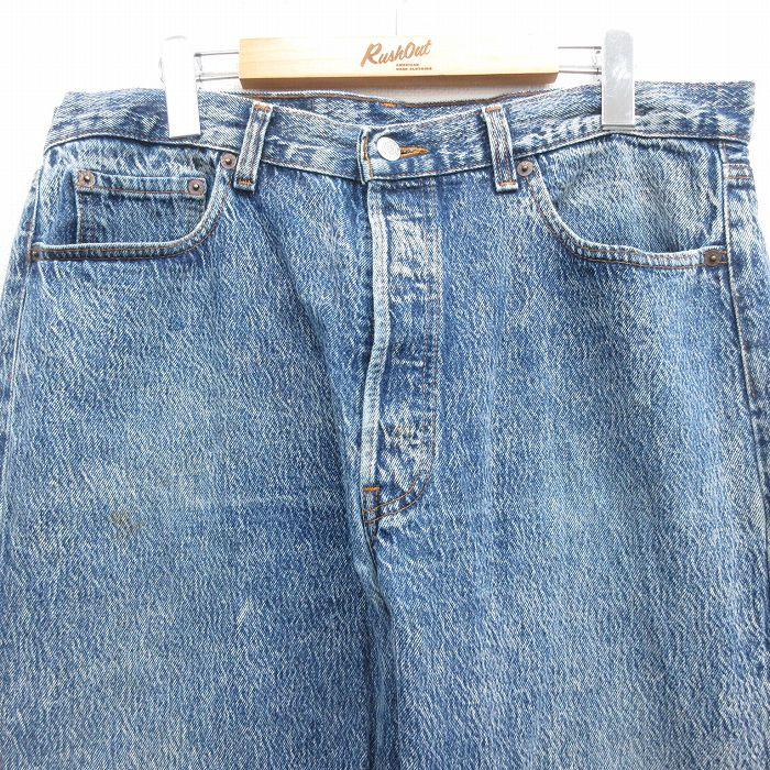 Levi's（リーバイス） W35/古着 ジーンズ Levis 501 メンズ 90s
