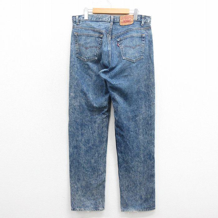 Levi's（リーバイス） W35/古着 ジーンズ Levis 501 メンズ 90s