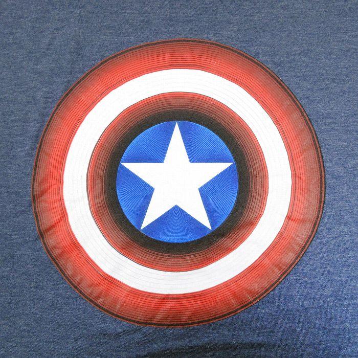 XL/古着 半袖 Tシャツ メンズ マーベル キャプテンアメリカ