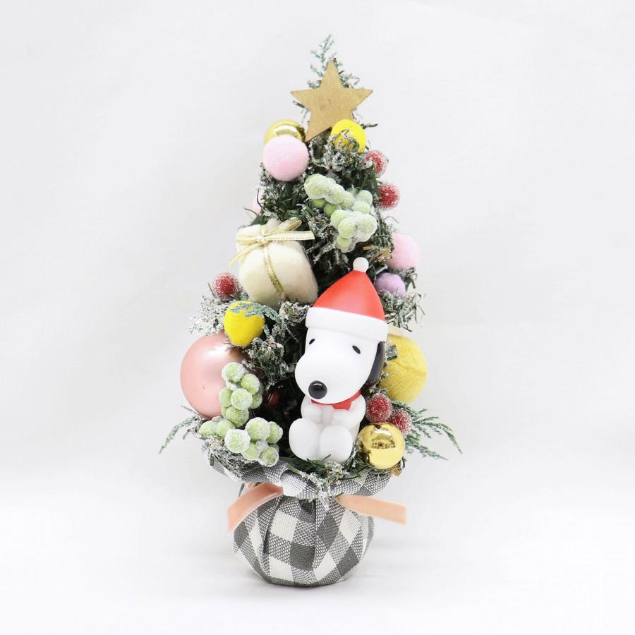 SNOOPY（スヌーピー） ピーナッツ PVCツリー ピンク・レッド