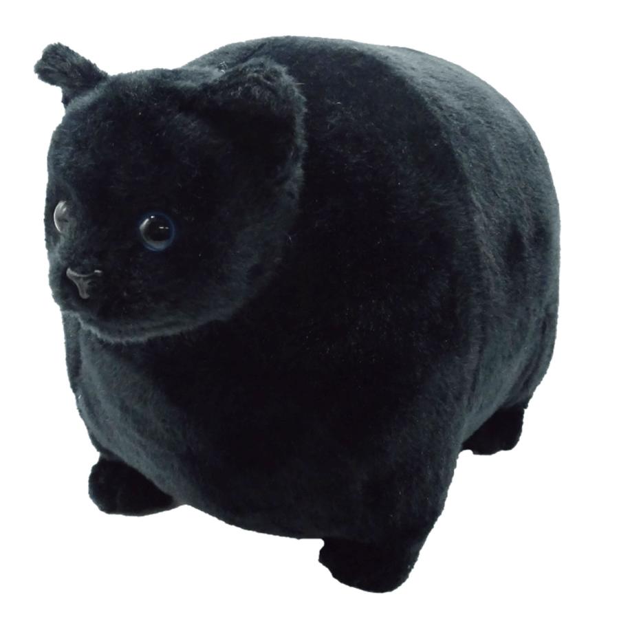 ふとっちぃZOOにゃんこ 黒猫 ぬいぐるみ（クロネコ ねこ ネコ