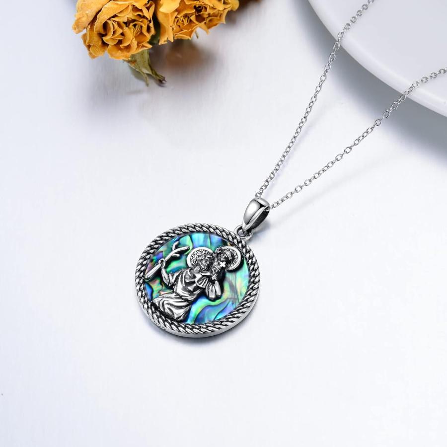 CREED製 シルバー 旅の守り神 聖クリストファー ペンダント