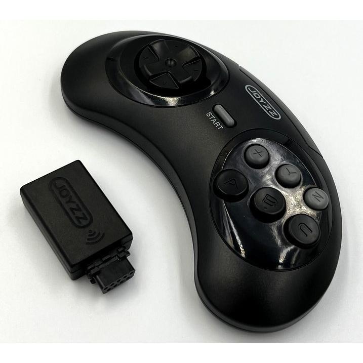 MD(メガドライブ) 6ボタンワイヤレスコントローラー : ジーテイク