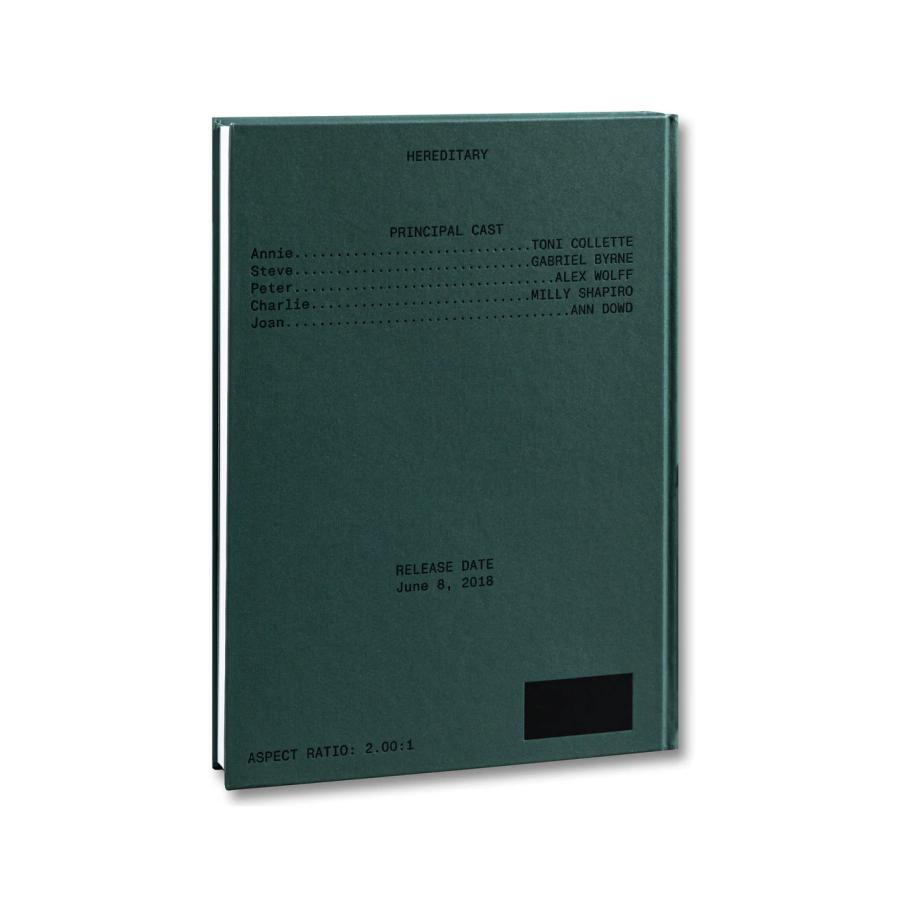 A24】HEREDITARY SCREENPLAY BOOK by Ari Aster（アリ・アスター