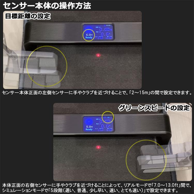 GPROゴルフ ゼロパット ZEROPUTT パターシミュレーション パッティング