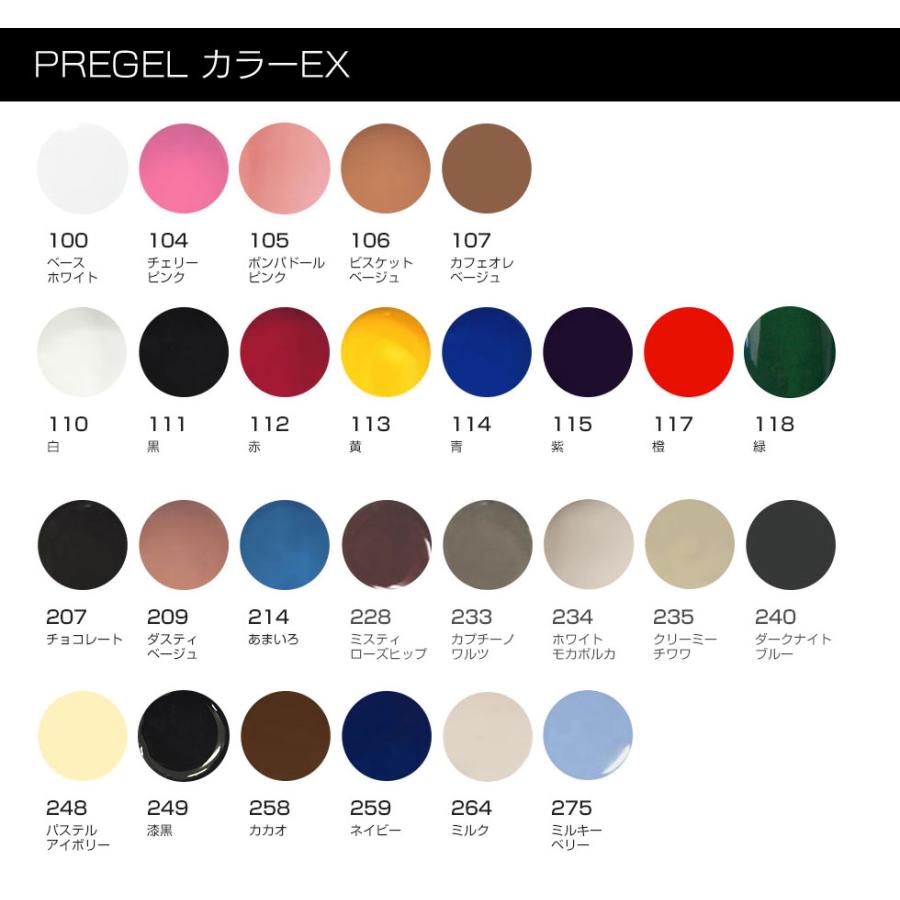PREGEL 【ベース＆トップジェルプレゼント! 】PREGEL カラージェル