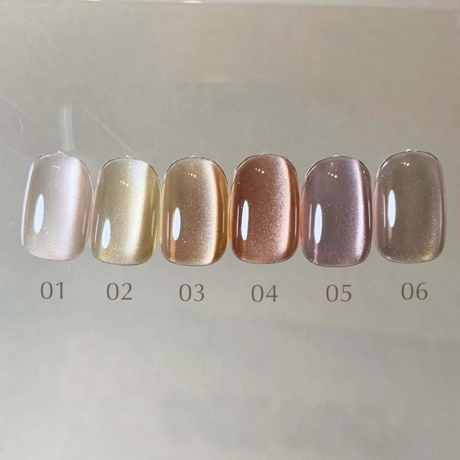 CLETO クレト ランプマグ 6色セット 7g 01~06 マグネットネイル