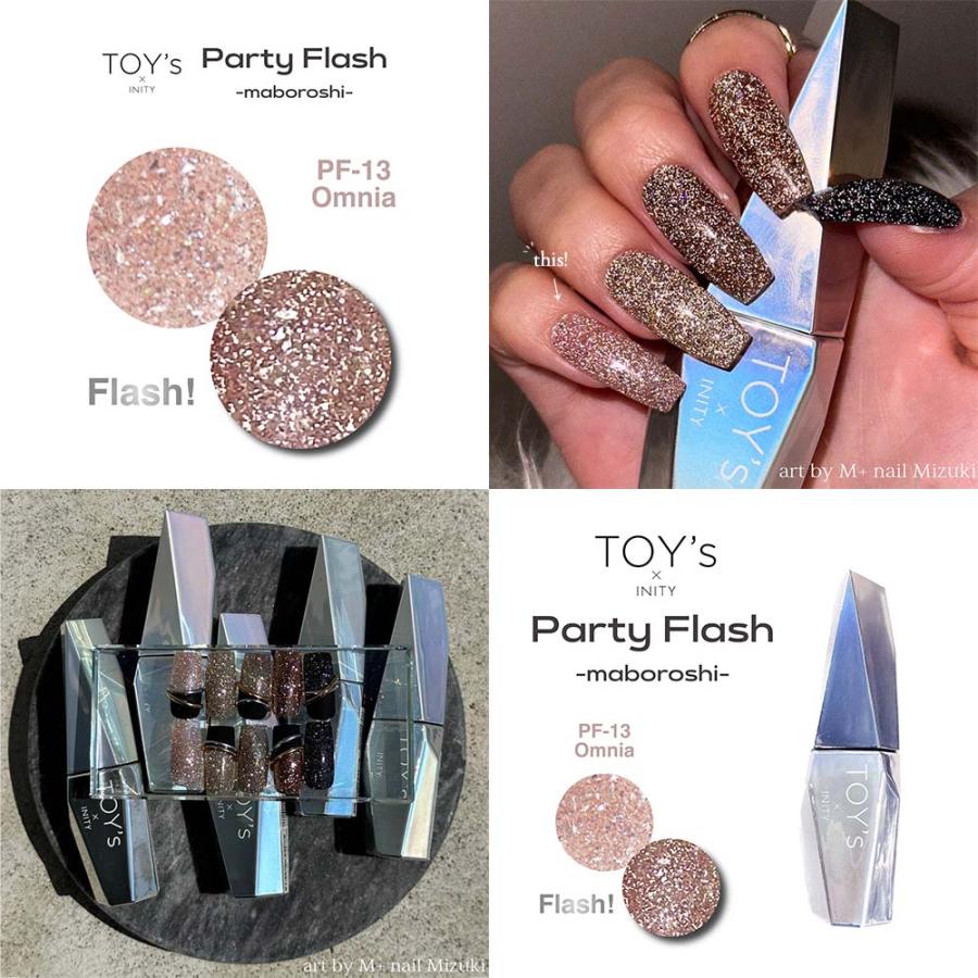 TOY's × INITY パーティーフラッシュ マボロシー 全5色 12ml T-PF13~17