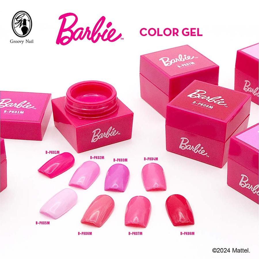 バービー Barbie カラージェル 3g 全6色 PK01M~08M ピンクシリーズ
