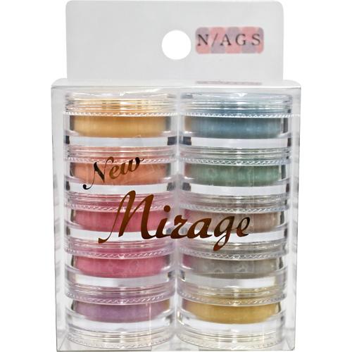 ミラージュ Mirage カラーパウダー N/AGS 3.5g 10色セット アクリル